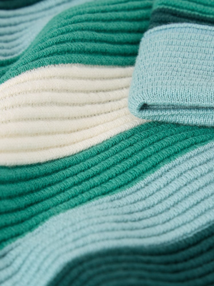 White Stuff Green Jana Stripe Jumper - Image 7 of 7 White Stuff Green Jana Stripe Jumper - Image 7 of 7