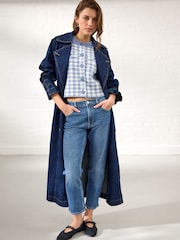 bleu foncé - Authentic Denim - Jean capri court - Image 1 of 7