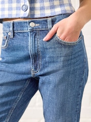 bleu foncé - Authentic Denim - Jean capri court - Image 4 of 7