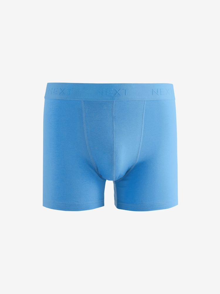Bright Colour 5 Pack Cotton Rich Trunk Boxers 5 Pack - Image 2 of 8