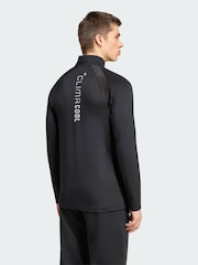 adidas Black Tech Apparel 1/4 Zip Sweatshirt - Image 2 of 6