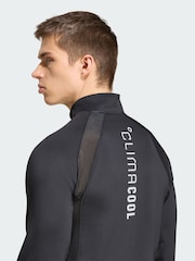 adidas Black Tech Apparel 1/4 Zip Sweatshirt - Image 3 of 6