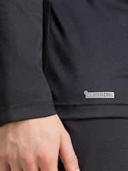 adidas Black Tech Apparel 1/4 Zip Sweatshirt - Image 4 of 6