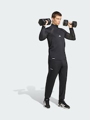 adidas Black Tech Apparel 1/4 Zip Sweatshirt - Image 5 of 6