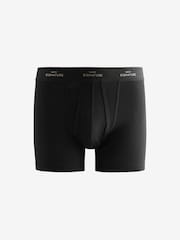 Black 4 pack A-Fronts Boxers - Image 3 of 9