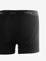 Black 4 pack A-Fronts Boxers - Image 6 of 9