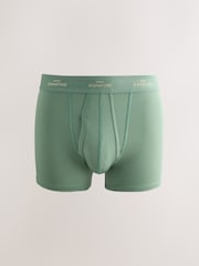 Blue/Green/Neutral 4 pack A-Fronts Boxers - Image 5 of 8