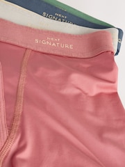 Blue/Green/Neutral 4 pack A-Fronts Boxers - Image 7 of 8