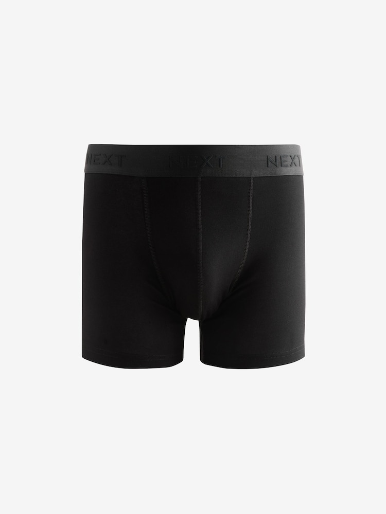 Black & White Tile Print 4 pack Trunks Boxers - Image 5 of 7