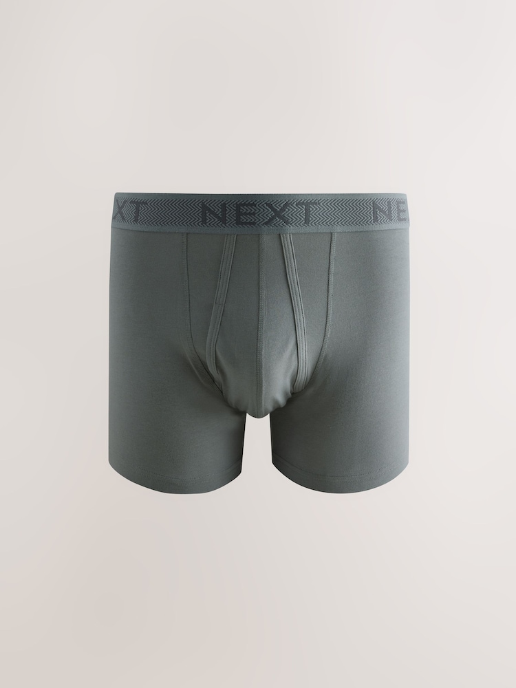 Pink/Purple/Blue/Teal 10 pack A-Front Boxers - Image 10 of 14