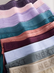 Pink/Purple/ Azul / Azul-Teal - Pacote 10 - Boxers A-Front - Imagem 13 de 14