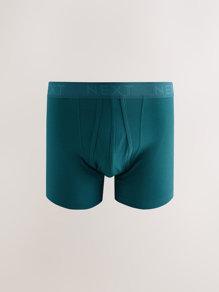 Pink/Purple/Blue/Teal 10 pack A-Front Boxers - Image 6 of 14