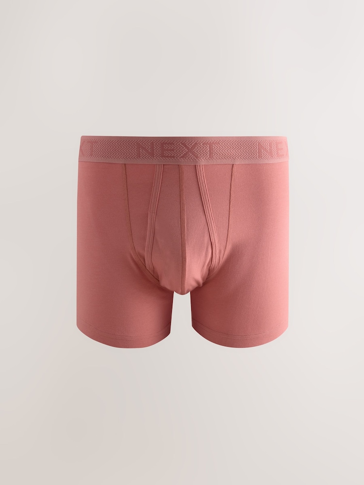 Pink/Purple/Blue/Teal 10 pack A-Front Boxers - Image 7 of 14