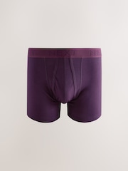 Pink/Purple/ Azul / Azul-Teal - Pacote 10 - Boxers A-Front - Imagem 8 de 14