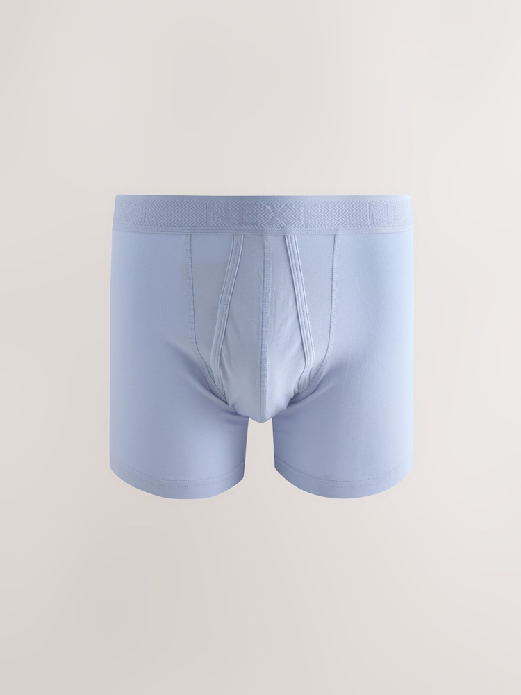 Pink/Purple/Blue/Teal 10 pack A-Front Boxers - Image 9 of 14
