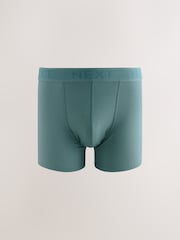 Pink/Blue 8 pack Cotton Rich Trunk Boxers 5 Pack - Image 4 of 12