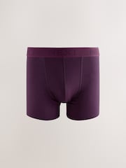 Pink/Blue 8 pack Cotton Rich Trunk Boxers 5 Pack - Image 6 of 12