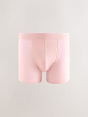 Pink/Blue 8 pack Cotton Rich Trunk Boxers 5 Pack - Image 8 of 12
