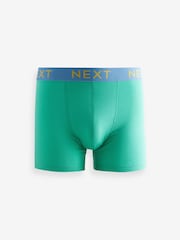 Purple Green Sticker Print 4 pack Rich Trunks Boxers - Image 3 of 7