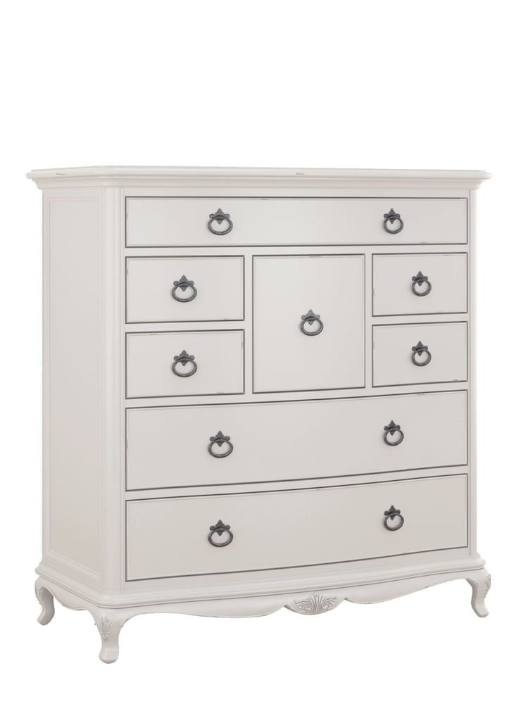 Willis & Gambier Grey Etienne Wooden Chest of 8 Drawer Drawers - Image 4 of 4