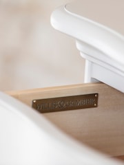 Willis & Gambier Grey Etienne Wooden Chest of 3 Drawer Drawers - Image 3 of 3