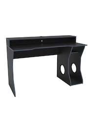 Birlea Black Blue Enzo Gaming Computer Desk - Image 4 of 5