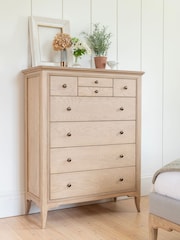 Willis & Gambier Brown Toulon 8 Drawer Wooden Merchant Chest - Image 2 of 4