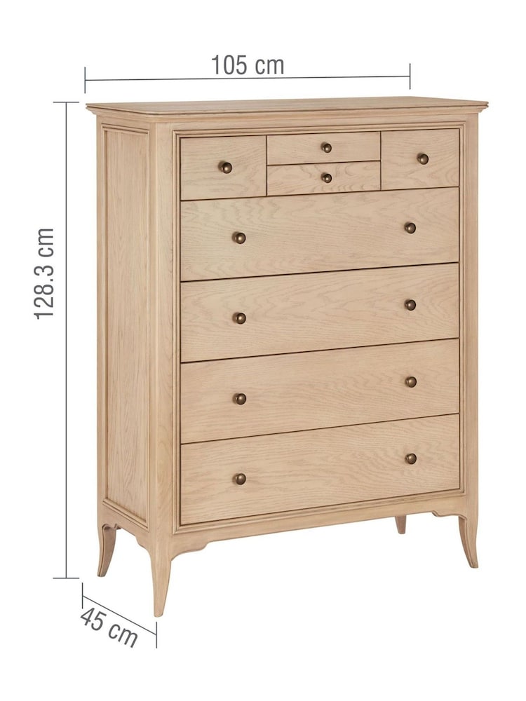 Willis & Gambier Brown Toulon 8 Drawer Wooden Merchant Chest - Image 5 of 5 Willis & Gambier Brown Toulon 8 Drawer Wooden Merchant Chest - Image 5 of 5
