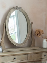Willis & Gambier Oak Camille Wooden Gallery Mirror - Image 2 of 4