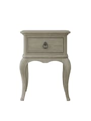 Willis & Gambier Oak Camille Wooden Bedside Table - Image 2 of 3