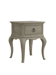 Willis & Gambier Oak Camille Wooden Bedside Table - Image 3 of 3