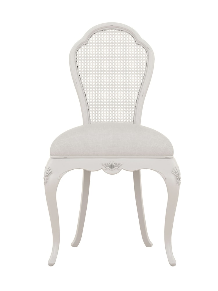 Willis & Gambier Grey Etienne Wooden & Upholstered Bedroom Chair - Image 2 of 3 Willis & Gambier Grey Etienne Wooden & Upholstered Bedroom Chair - Image 2 of 3