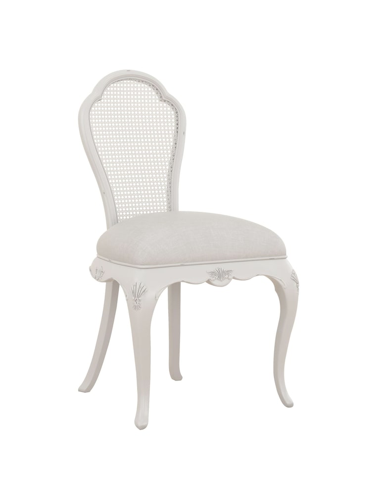 Willis & Gambier Grey Etienne Wooden & Upholstered Bedroom Chair - Image 3 of 3 Willis & Gambier Grey Etienne Wooden & Upholstered Bedroom Chair - Image 3 of 3