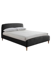 Birlea Charcoal Otley Upholstered Boucle Bed - Image 5 of 5