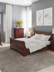 Willis & Gambier Brown Antoinette Wooden Bedside Chest - Image 1 of 3