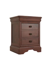 Willis & Gambier Brown Antoinette Wooden Bedside Chest - Image 3 of 3