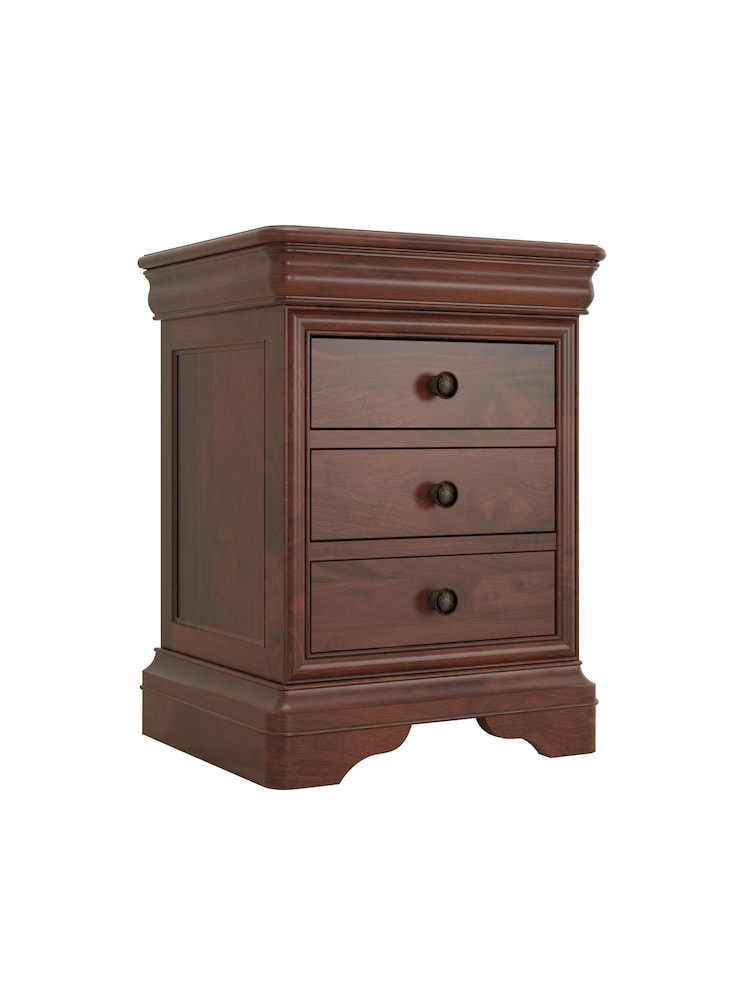 Willis & Gambier Brown Antoinette Wooden Bedside Chest - Image 3 of 3