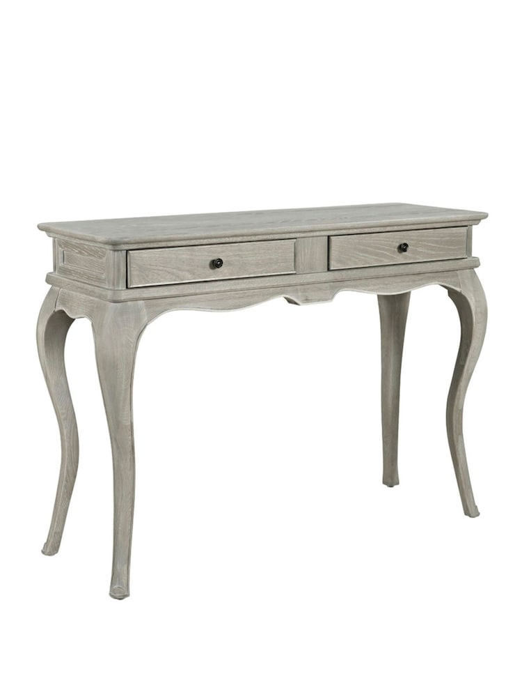 Willis & Gambier Oak Camille Wooden Dressing Table - Image 3 of 3