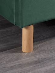 Birlea Green Loxley Upholstered Fabric Bed - Image 3 of 5