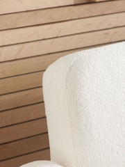 Birlea White Micah Upholstered Boucle Sofa Bed - Image 3 of 5