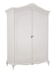 Willis & Gambier Grey Etienne Wooden Double, 1 Drawer Wardrobe - Image 5 of 5