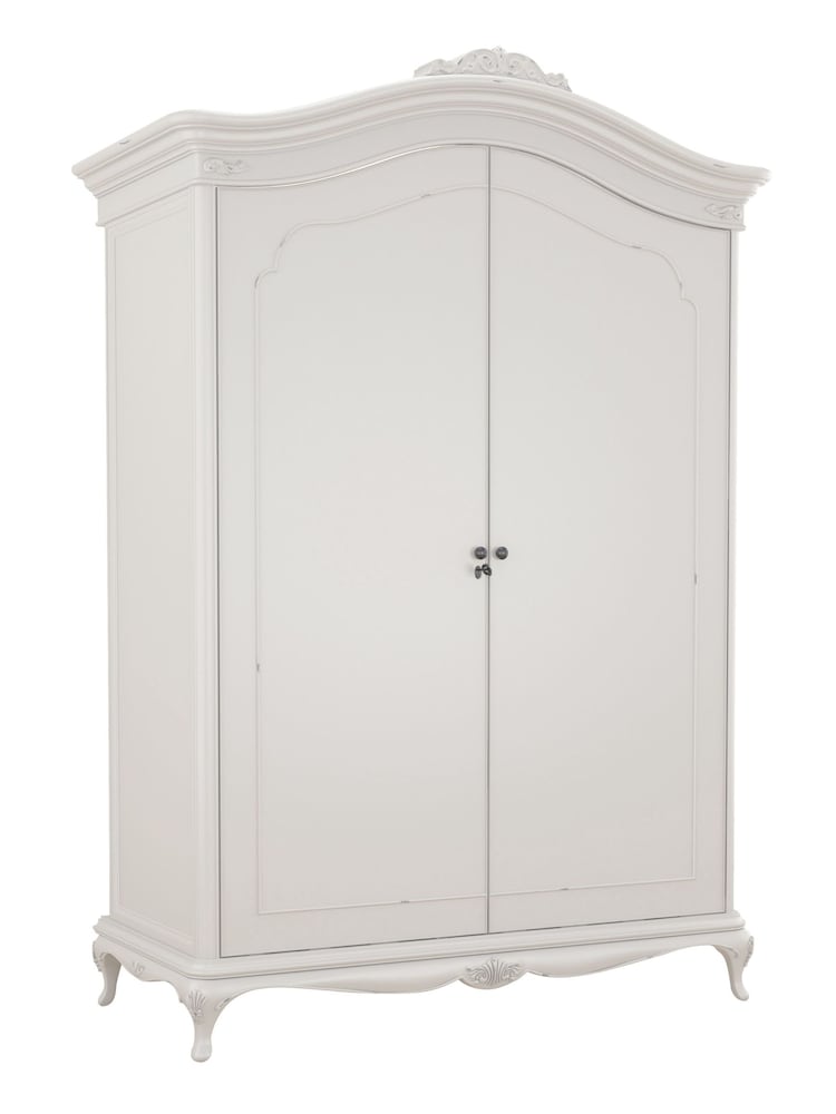 Willis & Gambier Grey Etienne Wooden Double, 1 Drawer Wardrobe - Image 5 of 5
