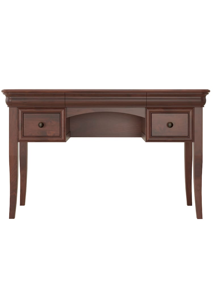 Willis & Gambier Brown Antoinette Wooden Dressing Table - Image 2 of 3