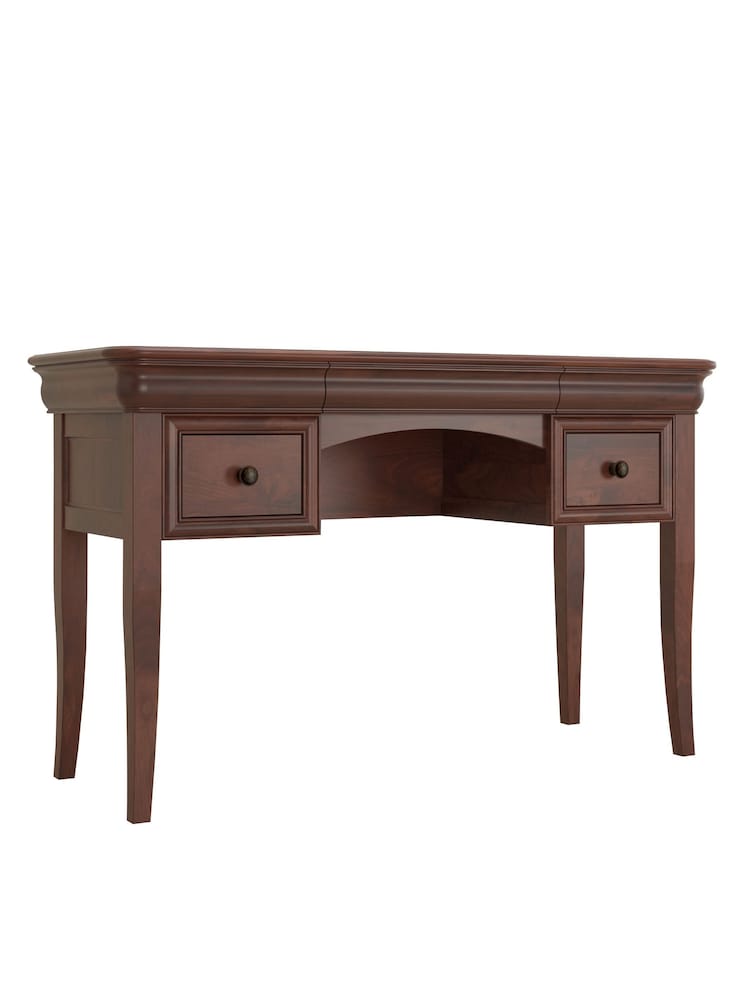 Willis & Gambier Brown Antoinette Wooden Dressing Table - Image 3 of 3