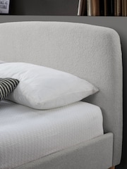 Birlea Dove Grey Otley Upholstered Boucle Bed - Image 4 of 5