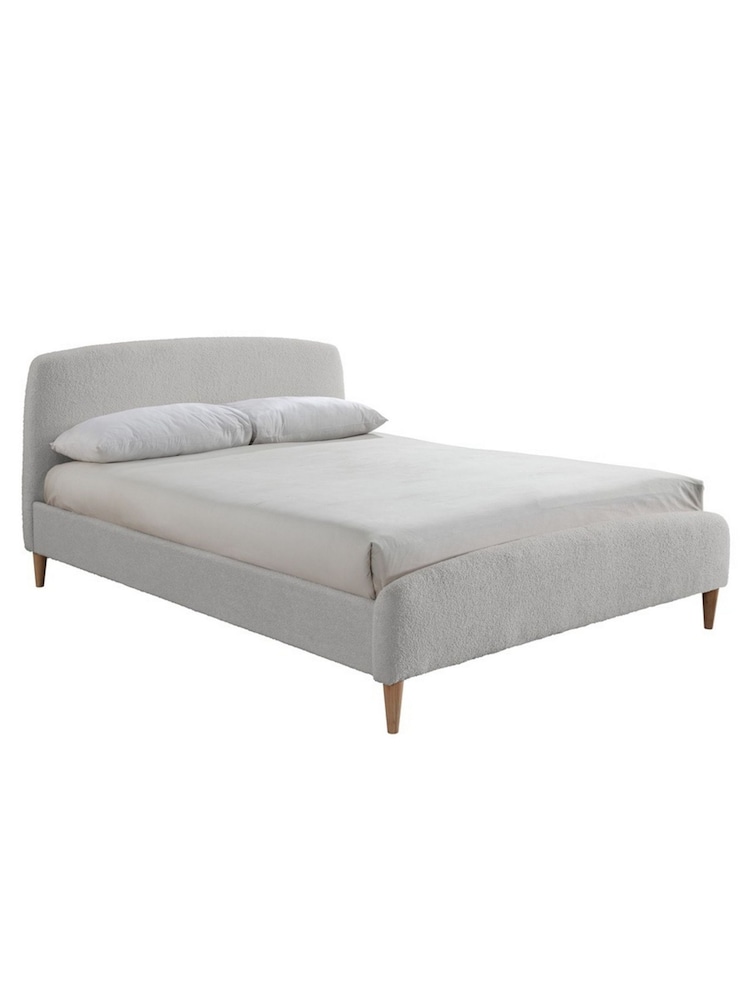 Birlea Dove Grey Otley Upholstered Boucle Bed - Image 5 of 5
