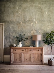 Willis & Gambier Oak Cannes 3 Door 2 Draw Sideboard - Image 1 of 10