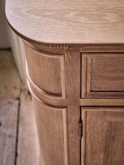 Willis & Gambier Oak Cannes 3 Door 2 Draw Sideboard - Image 5 of 10