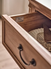 Willis & Gambier Oak Cannes 3 Door 2 Draw Sideboard - Image 6 of 10
