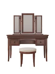 Willis & Gambier Brown Antoinette Wooden Gallery Mirror - Image 2 of 2
